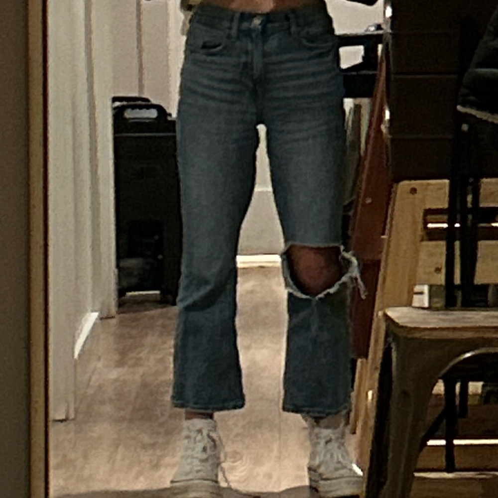 American Eagle High Waisted Flare Jeans